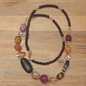 Elegant Multicolor Beaded Necklace